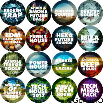 Big EDM loops, presets, patches, impulses, MIDI, SF, Akai BUNDLE 2018