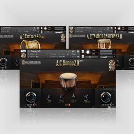 Angel Cano Gold Percussions KONTAKT MiDi