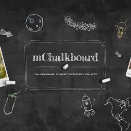 mChalkboard – 170+ Chalkboard Elements Exclusively For FCPX [Mac OS X]