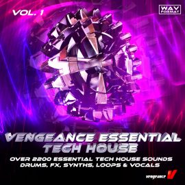 Vengeance Sample Pack Vengeance Essential Tech House Vol 1 WAV