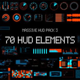 Videohive Massive HUD Pack 3 8070978 Free Download