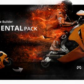 Videohive Particle Builder Elemental Pack Fire Sand Smoke Sparkle Particular Presets 14664200