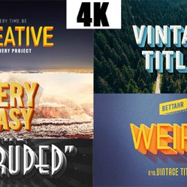 Videohive Titles & Lower Thirds 21324355 Free Download