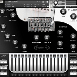 BigWerks Pure Analog Guitars Kontakt Library
