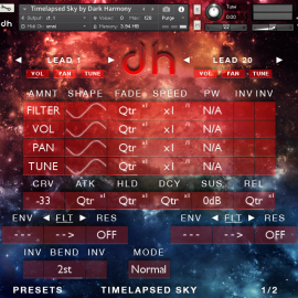 Dark Harmony Timelapsed Sky KONTAKT