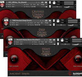 Taleweaver Orchestra Ancient Crushed Cymbals KONTAKT