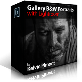 Gallery B&W Portraits with Lightroom