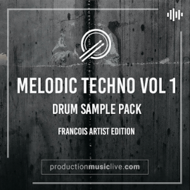 PML Melodic Techno V1 Drum Sample Pack (Francois Edition) V1.0