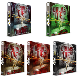 Epic Stock Media Drums To Die For Vol [1-5]