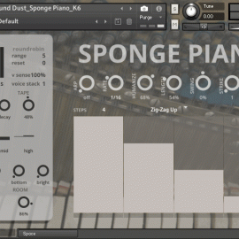 Sound Dust Sponge Piano KONTAKT