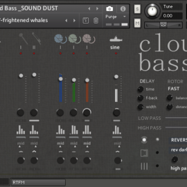 Sound Dust Cloud Bass KONTAKT