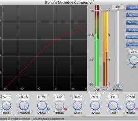 Sonoris Mastering Compressor v1.0.2.1 [WiN-OSX]