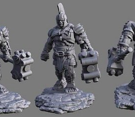 Gladiator Hulk Mesh 3D Model Free Download