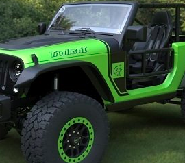 Jeep wrangler trailcat 2017 3d model Free Download