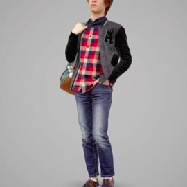 Student with a backpack 3D Model Free Download