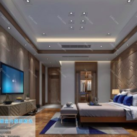 Modern Style Bedroom 44 (2019) Free Download