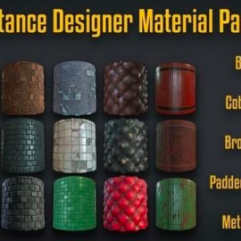 Substance Designer Material Pack 1 Free Download