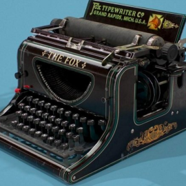 Typewriter Fox 3D Model Free Download