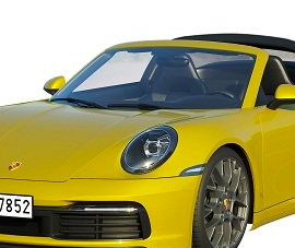 Porsche 911 Targa 2019 3D model Free Download