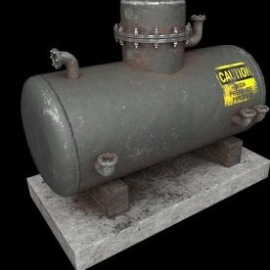 Industrial Deaerator 3D Model Free Download