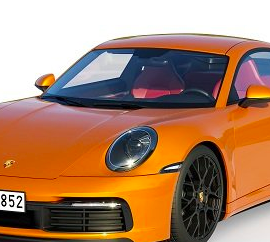 Porsche 911 Carrera S 2019 3d Model Free Download