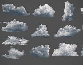 3D Cloud Models Free Download