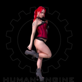 Mona Pinup Female – People Scan 3D Free Download