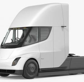 Tesla Semi Truck – 3D Model Free Download