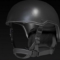 Striker Advanced Combat Helmet 3D Model Free Download