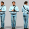 Man with a camera in jeans 3D model Free Download