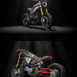 Ducati Scrambler by ZeusCustom 3D Model Free Download