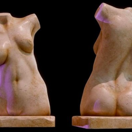 Female Anatomy Sculpture 3D Model Free Download