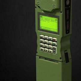 Handheld Military Radio 3D Model Free Download