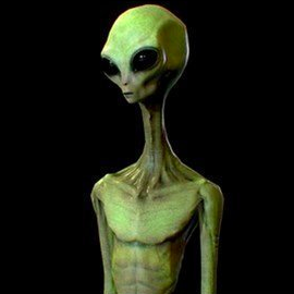 Realistic Alien 6 3D Model Free Download