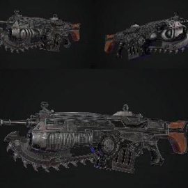 PDP Lancer Gun – 3D Model Free Download