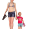 Mom and daughter Full Body scanned 3d model Free Download