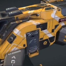 Sci-Fi Dropship Concept 3D Model Free Download