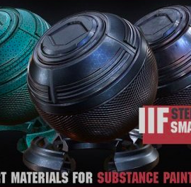 IIF STEEL COLLECTION +80 Smart Materials SP Free Download