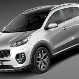 Kia Sportage 2016 3D Model