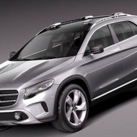 Mercedes Benz GLA Concept 2013 3D Model