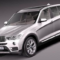 BMW X3 2015 3D Model