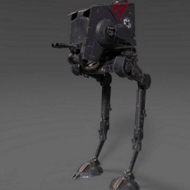 Star Wars AT-ST Walker 3D Model