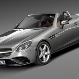 Mercedes-Benz SLC 2017 3D Model