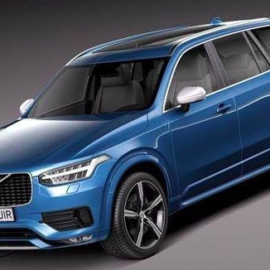 Volvo XC90 R-design 2015 3D Model