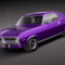 Plymouth Cuda Barracuda 1970 3D Model