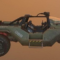 Warthog Buggy from Halo Game 3D Model