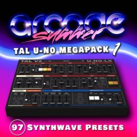 Arcade Summer – Presets Megapack 1- 4 for Togu Audio Line TAL-U-NO-LX