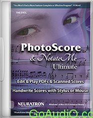 Neuratron PhotoScore & NotateMe Ultimate 2018.7 v8.8.7 Free Download