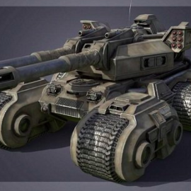 Mamont Tank 3D Model