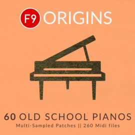 F9 Audio F9 Origins – 60 Old School Pianos ULTIMATE ALL FORMATES